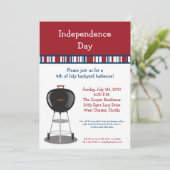 Invitation 5x7 Quatrième 4 juillet (Debout devant)