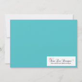 Invitation 5x7 Rose Masquerade Sweet 16 Anniversaire Invitati (Dos)