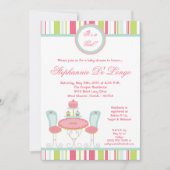 Invitation 5x7 tendance Chic Sweet Treat Baby shower Invitati (Devant)