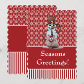 Invitation 5x7, texte personnalisé avant et arrièr (Devant / Derrière)