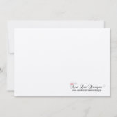 Invitation 5x 7j/7 de rôle Broach Quinceanera Birthday Invita (Dos)