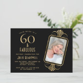 Invitation 60 ans et Fabuleux Déco 60e anniversaire (Debout devant)
