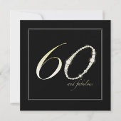 Invitation 60 et fabuleux (Devant)