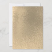 Invitation 60 et Fabulous Glam Rose Floral fête d'anniversair (Dos)