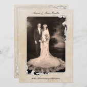 Invitation 60e anniversaire (Devant / Derrière)