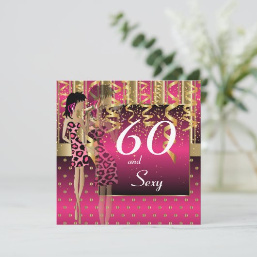 Invitation 60e anniversaire Bash Party (Debout devant)