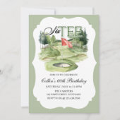 Invitation 60e ANNIVERSAIRE DE GOLF (Devant)