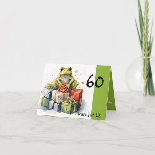 Invitation 60e anniversaire de la fête de la grenouille