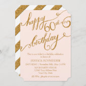 Invitation 60e anniversaire de la fête des billets (Devant / Derrière)