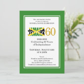 Invitation 60e anniversaire de l'indépendance de la Jamaïque (Debout devant)