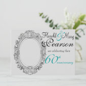 Invitation 60e anniversaire de mariage (Debout devant)