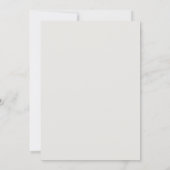 Invitation 60e anniversaire de mariage perle gris verdure (Dos)