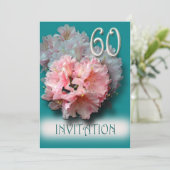 Invitation 60e anniversaire de mariage rhododendro (Debout devant)