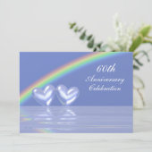 Invitation 60e Anniversaire Diamond Hearts (Debout devant)