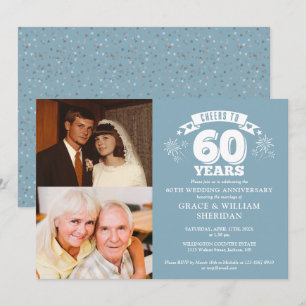 Invitation 60e anniversaire du Mariage 2 Photo
