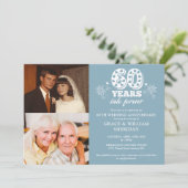Invitation 60e anniversaire du Mariage - Forever 60e photo (Debout devant)
