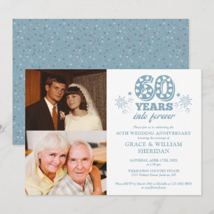 Invitation 60e anniversaire du Mariage - Forever 60e photo