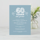 Invitation 60e anniversaire du Mariage pour toujours (Debout devant)