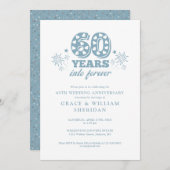 Invitation 60e anniversaire du Mariage pour toujours (Devant / Derrière)