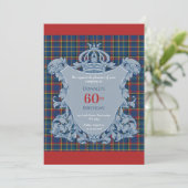 Invitation 60e anniversaire Écossais et son château (Debout devant)
