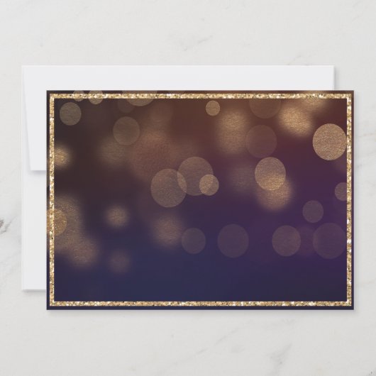 Invitation 60e anniversaire Parties scintillant jalon Invitat (Dos)