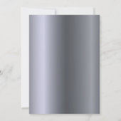 Invitation 60e anniversaire rose or parties scintillant goutt (Dos)