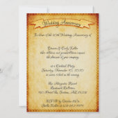 Invitation 60e anniversaire Vintage (Dos)