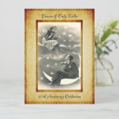 Invitation 60e anniversaire Vintage (Debout devant)