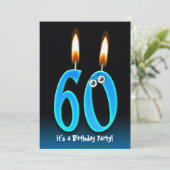 Invitation 60e fête d'anniversaire (Debout devant)