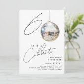 Invitation 60ème soirée d'anniversaire de Disco Ball (Debout devant)