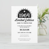 Invitation 60th Birthday Limited Edition (Debout devant)