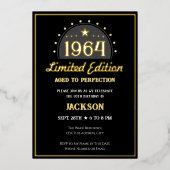 Invitation 60th Birthday Limited Edition (Recto)