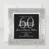 Invitation 60th Wedding Anniversary (Devant)