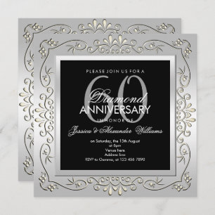 Invitation 60th Wedding Anniversary