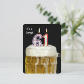 Invitation 61e anniversaire fête de la bière (Debout devant)