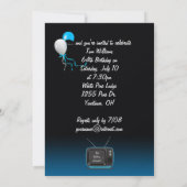 Invitation 64e fête d'anniversaire (Dos)