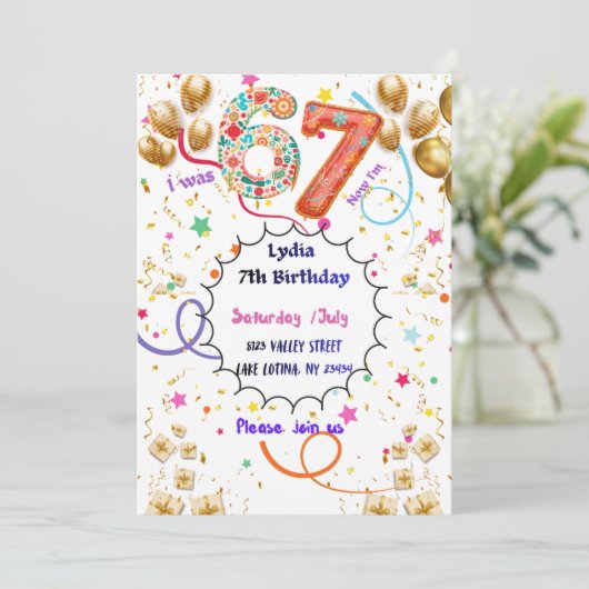 Invitation 67 (Debout devant)