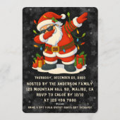 Invitation 67 Meme Six Seven Bruh Drôle de Noël 6 7 (Dos)