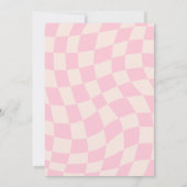 Invitation 6 7 Meme Trend Six Seven Birthday party Retro Pink (Dos)