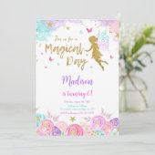 Invitation 6e fête de fée anniversaire (Debout devant)