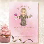 Invitation 70 et Fabulous Blush Gold Funny 70e anniversaire<br><div class="desc">Est-ce que quelqu'un a 70 ans de mérite que vous voulez célébrer ? Cette invitation de 70 ans et toujours fabuleuse donne le thème de la trinquer pour son grand jour. Customiser avec son nom ou même changer l'année ... Vous pouvez modifier tout le texte pour compléter votre parti !...</div>