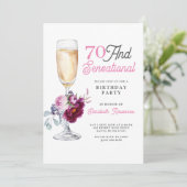 Invitation 70 Et Sensational Birthday Party (Debout devant)