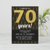 Invitation 70e anniversaire Black Gold Party (Debout devant)