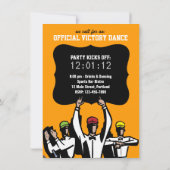 Invitation 70e anniversaire de l'invitation du Football Party (Dos)