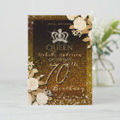 Invitation 70e anniversaire de l'or de la Couronne (Debout devant)