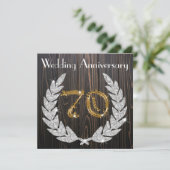 Invitation 70e anniversaire de mariage Diamant Lau (Debout devant)