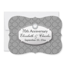 70e anniversaire du Mariage Platinum Z03