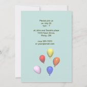 Invitation 70e anniversaire du mur de ballons (Dos)