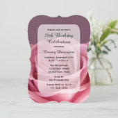 Invitation 70e anniversaire fête Joli Rose (Debout devant)