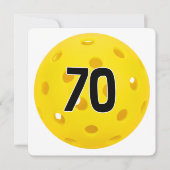 Invitation 70e anniversaire Pickleball Party (Devant)